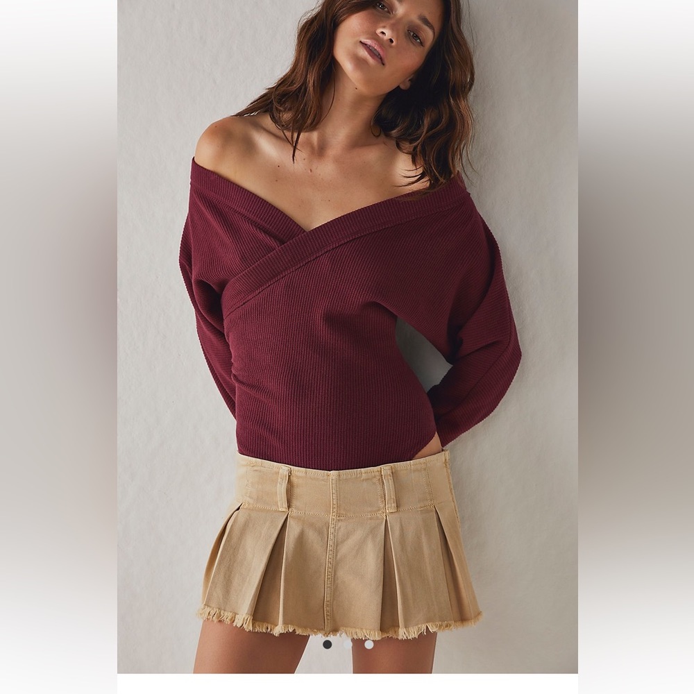 Free People Lovin This Feeling Bodysuit Size L